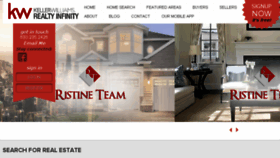 What Ristineteam.com website looked like in 2017 (6 years ago)