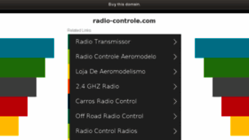 What Radio-controle.com website looked like in 2017 (6 years ago)