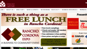 What Ranchocordova.org website looked like in 2017 (6 years ago)
