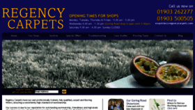 What Regencycarpets.com website looked like in 2017 (6 years ago)