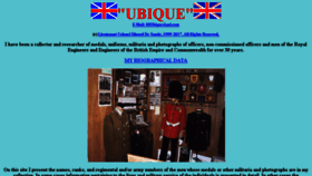 What Reubique.com website looked like in 2017 (6 years ago)