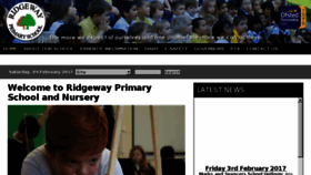 What Ridgewayprimaryschool.org.uk website looked like in 2017 (6 years ago)