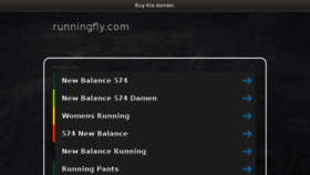 What Runningfly.com website looked like in 2017 (6 years ago)