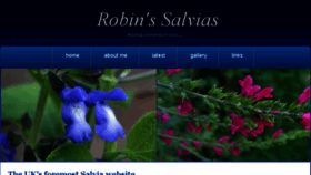 What Robinssalvias.com website looked like in 2017 (6 years ago)