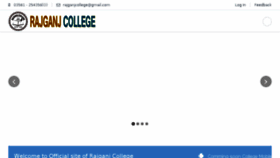 What Rajganjcollege.org.in website looked like in 2017 (6 years ago)
