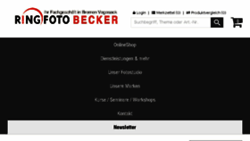 What Ringfoto-becker.de website looked like in 2017 (6 years ago)