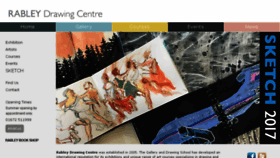 What Rableydrawingcentre.com website looked like in 2017 (6 years ago)