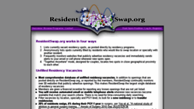 What Residentswap.com website looked like in 2017 (6 years ago)