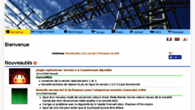 What Raphnet.net website looked like in 2017 (8 years ago)