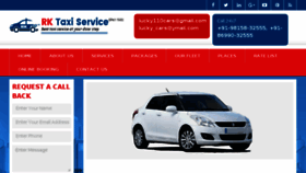 What Rktaxiservice.com website looked like in 2017 (6 years ago)