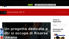 What Risorseumane-hr.it website looked like in 2017 (6 years ago)