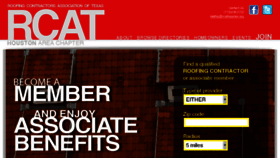 What Rcathouston.org website looked like in 2017 (8 years ago)