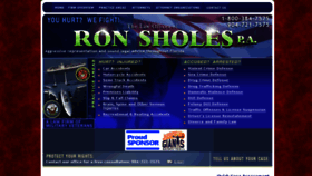 What Ronsholespa.com website looked like in 2017 (6 years ago)
