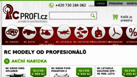 What Rcprofi.cz website looked like in 2017 (6 years ago)