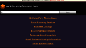 What Rockstarsentertainment.com website looked like in 2017 (6 years ago)