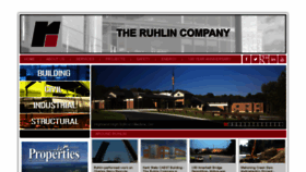 What Ruhlin.com website looked like in 2017 (6 years ago)