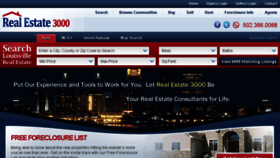 What Realestate3000.com website looked like in 2017 (6 years ago)