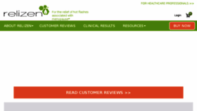 What Relizen.com website looked like in 2017 (7 years ago)