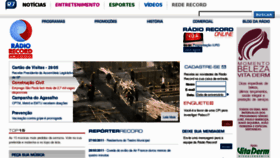 What Radiorecord.com.br website looked like in 2011 (12 years ago)