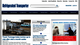 What Refrigeratedtransporter.com website looked like in 2017 (6 years ago)