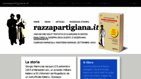 What Razzapartigiana.it website looked like in 2017 (6 years ago)