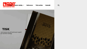 What Rudi.eu website looked like in 2017 (7 years ago)