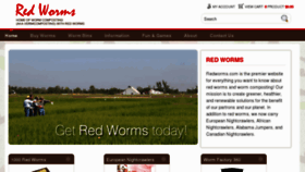 What Redworms.com website looked like in 2017 (6 years ago)