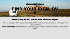 What Rv.com website looked like in 2017 (6 years ago)