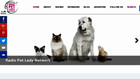 What Radiopetlady.com website looked like in 2017 (6 years ago)