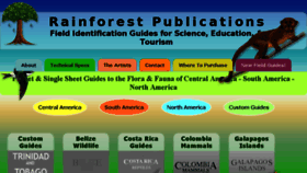 What Rainforestpublications.com website looked like in 2017 (6 years ago)