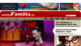 What Revistafamilia.com.ec website looked like in 2017 (6 years ago)