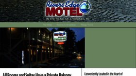 What Riversedgecherokee.com website looked like in 2017 (6 years ago)