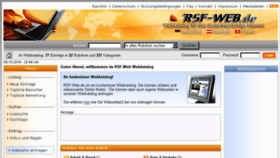 What Rsf-web.de website looked like in 2017 (6 years ago)