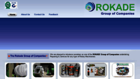 What Rokadegroup.com website looked like in 2017 (6 years ago)