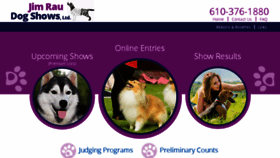 What Raudogshows.com website looked like in 2017 (6 years ago)