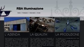 What Rbailluminazione.it website looked like in 2017 (6 years ago)