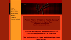What Ragrugs.net website looked like in 2017 (6 years ago)