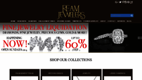 What Reamjewelers.com website looked like in 2017 (6 years ago)