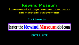 What Rewindmuseum.com website looked like in 2017 (6 years ago)
