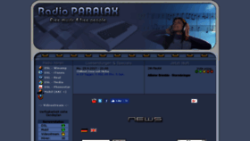 What Radio-paralax.de website looked like in 2017 (6 years ago)