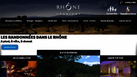 What Rhonetourisme.com website looked like in 2017 (6 years ago)