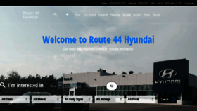 What Route44hyundai.com website looked like in 2017 (6 years ago)