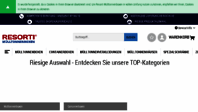 What Resorti-muelltonnenboxen.de website looked like in 2017 (6 years ago)