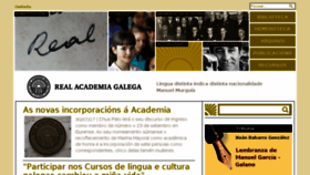 What Realacademiagalega.org website looked like in 2017 (6 years ago)