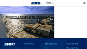 What Rfclogistics.com website looked like in 2017 (6 years ago)