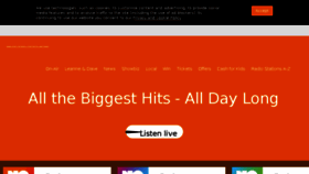What Radiocity.co.uk website looked like in 2017 (6 years ago)