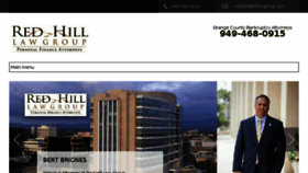 What Redhilllawgroup.com website looked like in 2017 (6 years ago)