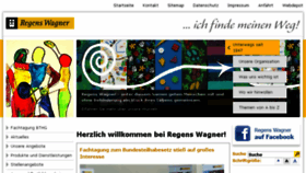 What Regens-wagner.de website looked like in 2017 (6 years ago)