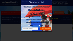 What Reisedirekt.de website looked like in 2017 (8 years ago)