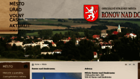 What Ronovnd.cz website looked like in 2017 (6 years ago)